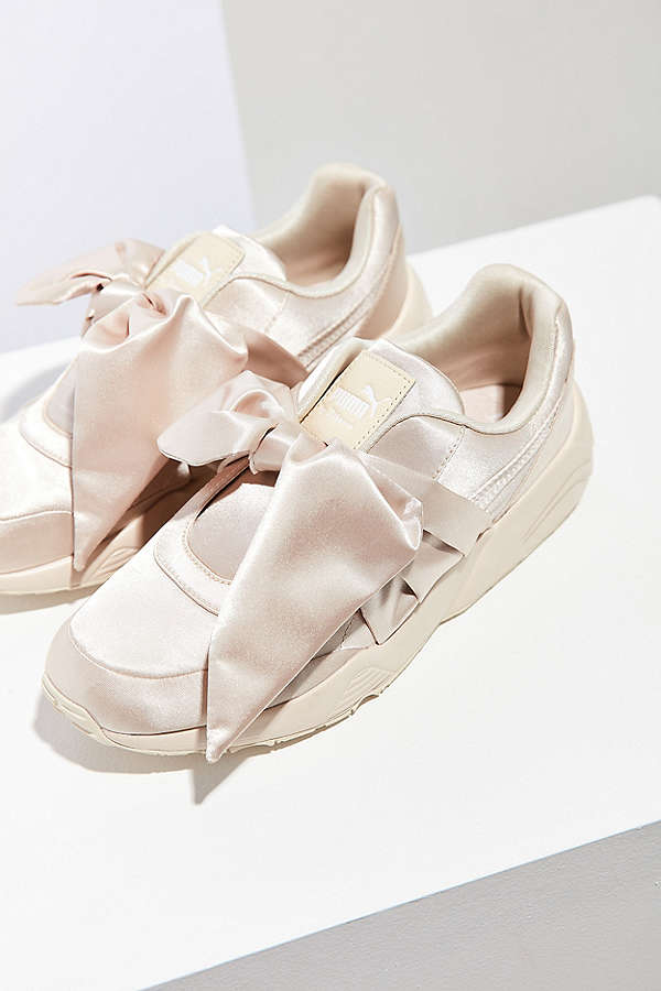 【3色选+码全！】Rihanna x Puma Fenty 蕾哈娜合作款 蝴蝶结运动鞋 $90（约652元）