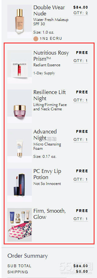 55专享！Estée Lauder 雅诗兰黛集团大促，5姐为你搜集