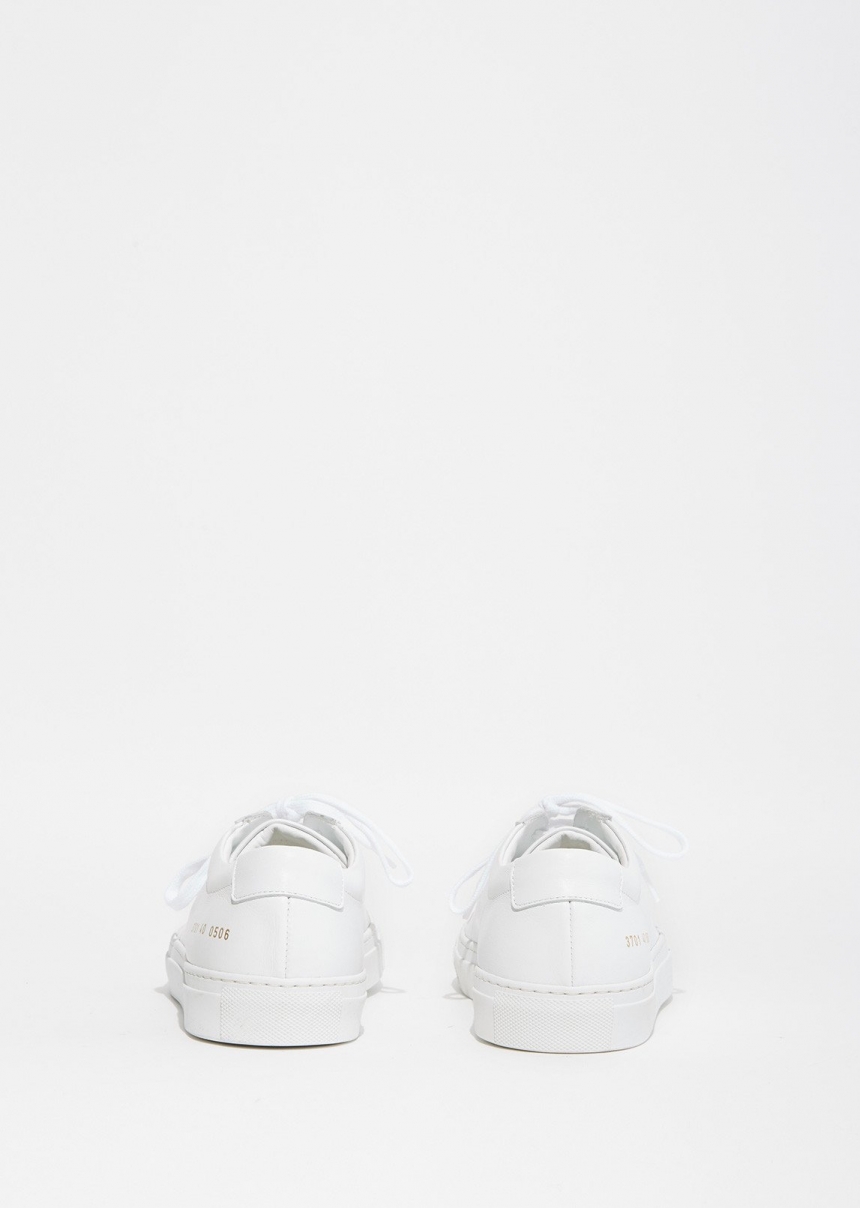 【55专享】Woman By Common Projects Original Achilles Sneaker 女款极简风格小白鞋 数量有限