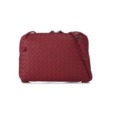 【55专享】Bottega Veneta Intrecciato 女士*编织斜挎包
