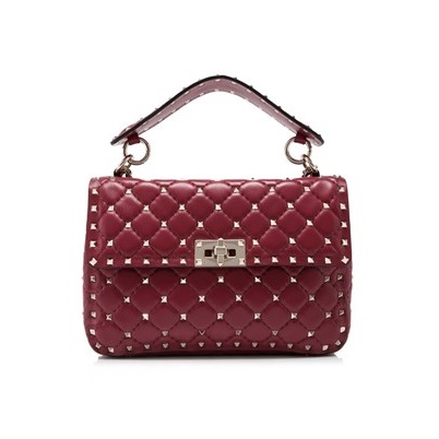 范冰冰、宋佳同款额外7.7折！Valentino 华伦天奴 Rockstud Spike 链条肩背包 23cm