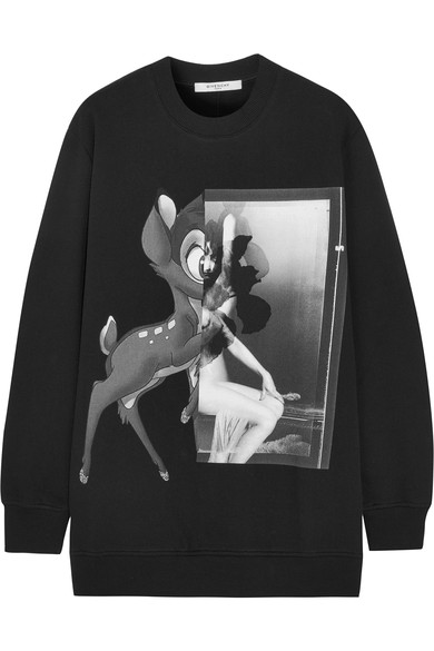 【明星同款】Givenchy 纪梵希 黑白款小鹿*比卫衣