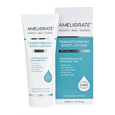 买3付2！Ameliorate 去鸡皮肤粗糙平滑身体乳 200ml 