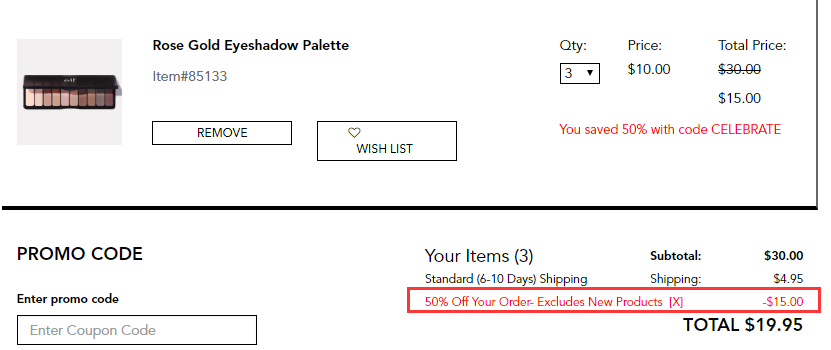ELF Cosmetics：美妆护肤品