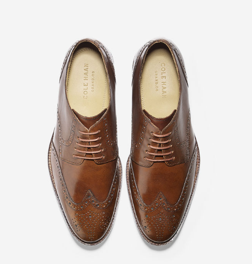 Cole Haan Madison 经典男士尖头牛津鞋