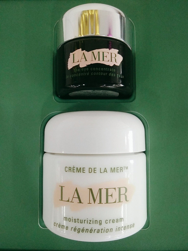 【5姐晒单】超级划算的 La Mer 海蓝之谜面霜+眼霜套装