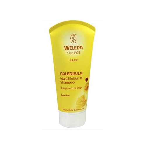 【*高立减10欧+免邮】Weleda 维蕾德 金盏花婴幼儿沐浴洗发二合一 200ml 