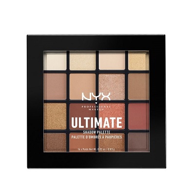 断货王有货！NYX 终极焕彩16色眼影盘 Warm Neutrals 