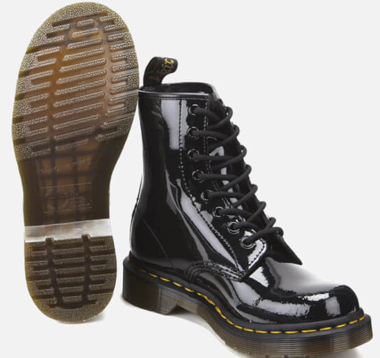 【免费直邮中国】Dr. Martens Core 1460 W 8-Eye Patent Lamper 女士马丁靴