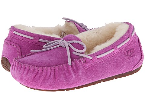 UGG Kids Dakota 大童款毛绒平底鞋 