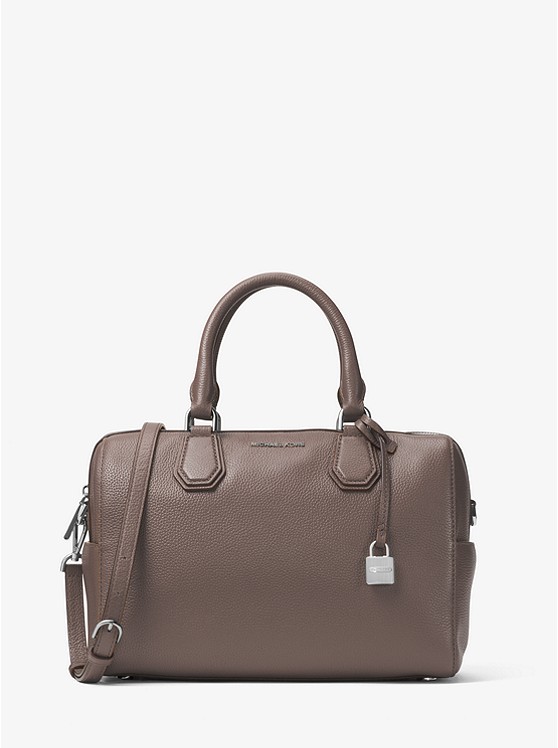 【补货！】Michael Kors 中号 Mercer 全粒面荔枝纹皮水桶包