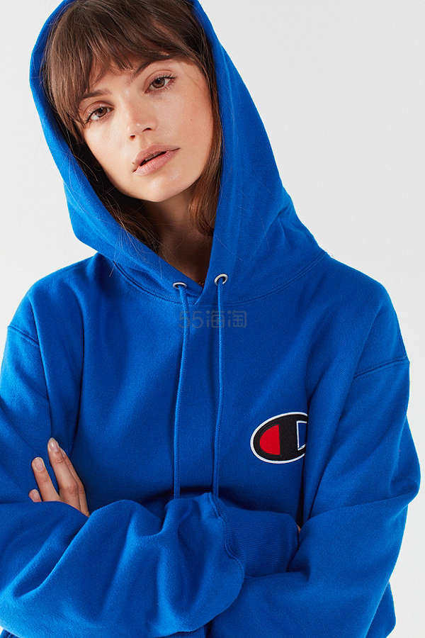 【美境免邮！】Champion & UO 合作款 Reverse We*e 女士 oversized 卫衣/连帽衫