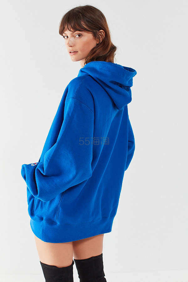 【美境免邮！】Champion & UO 合作款 Reverse We*e 女士 oversized 卫衣/连帽衫