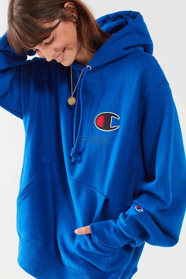 【美境免邮！】Champion & UO 合作款 Reverse We*e 女士 oversized 卫衣/连帽衫