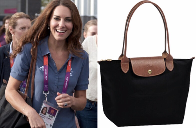 凯特王妃同款 Longchamp 'Large Le Pliage' 手袋 多色可选