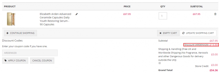 Elizabeth Arden 伊丽莎白雅顿黄金导航胶囊面部精华90粒