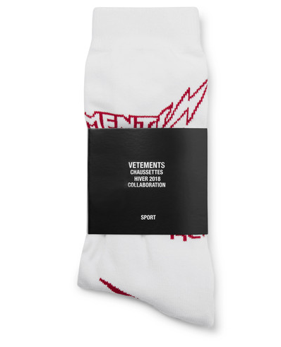 Vetements×Reebok 合作款 Cotton-Blend 男款袜子