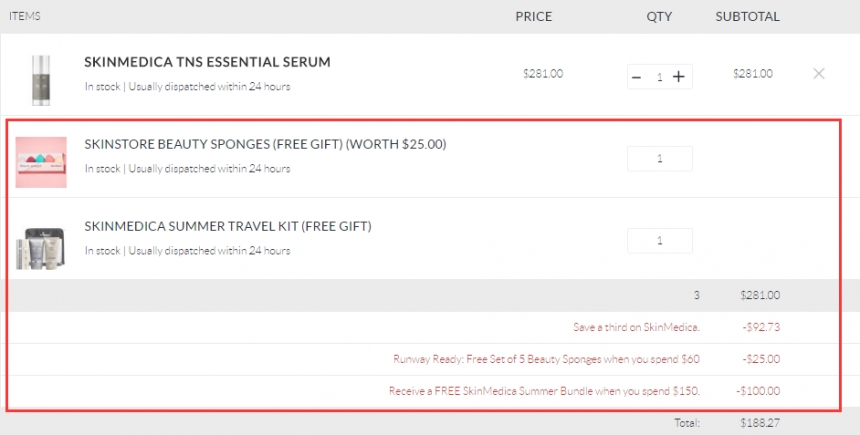 SkinStore：SkinMedica 高效抗衰老护肤 