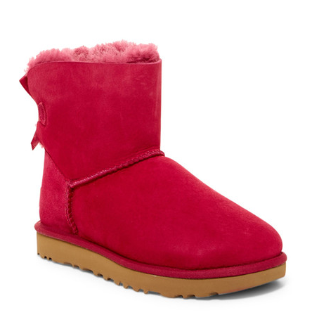 【断码快！】UGG Mini Bailey Bow II 女士蝴蝶结雪地靴