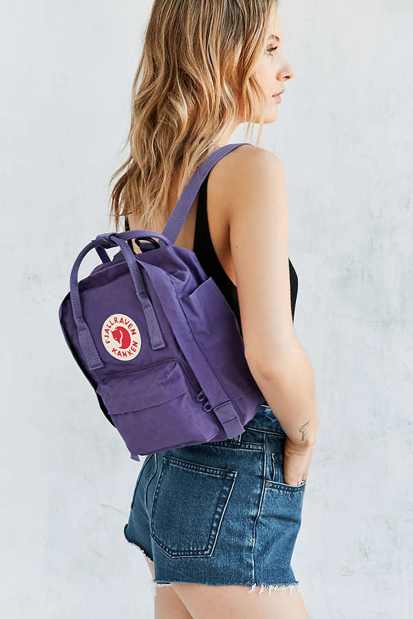Fjallr*en 北极狐  Kanken Mini 文艺小清新双肩包 多色选