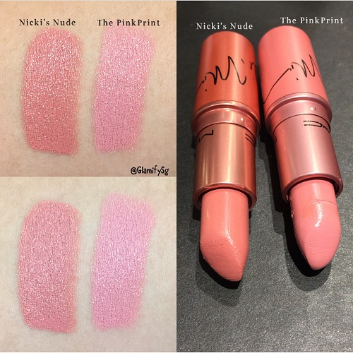 MAC Cosmetics：Nicki Minaj ×MAC 麻辣鸡合作款裸色系唇膏唇蜜