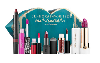 价值！Sephora Give Me Some Bold Lip 大胆唇色套装