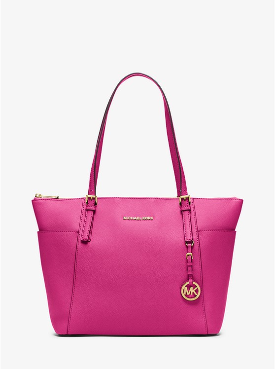 MICHAEL Michael Kors Jet Set 女士十字纹牛皮托特包