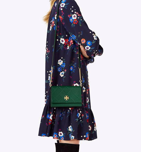 Tory Burch 汤丽柏琦 GEORGIA 菱格纹*迷你链条包 5色选