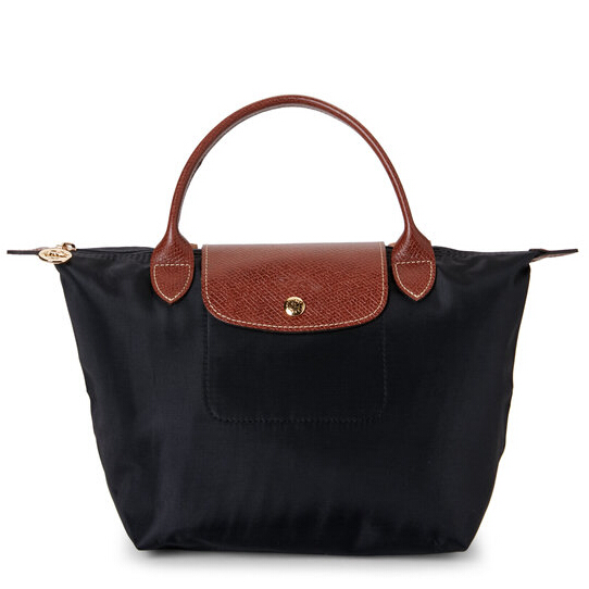 LONGCHAMP Black Le Pliage Small Tote 小款尼龙手袋