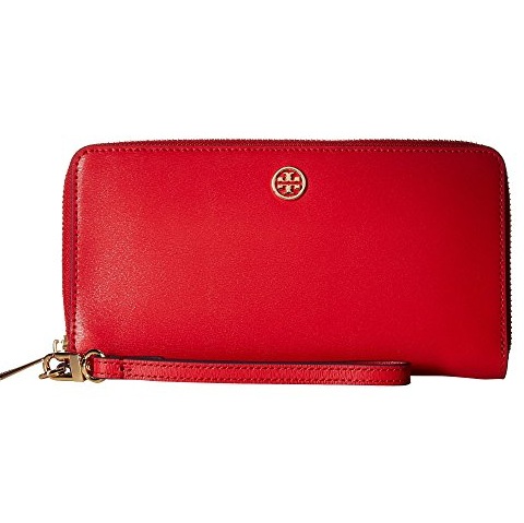 Tory Burch Parker 红色拉链钱包