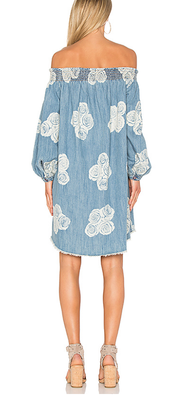 【免费直邮中国】One Teaspoon Lead Rose Sugar  小清新玫瑰连衣裙