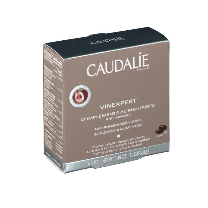 【*高立减12澳】Caudalie 欧缇丽 葡萄籽胶囊 抗氧化 11g 