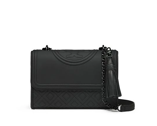 仅剩2只！Tory Burch 汤丽柏琦 FLEMING 女士小羊皮小号链条包