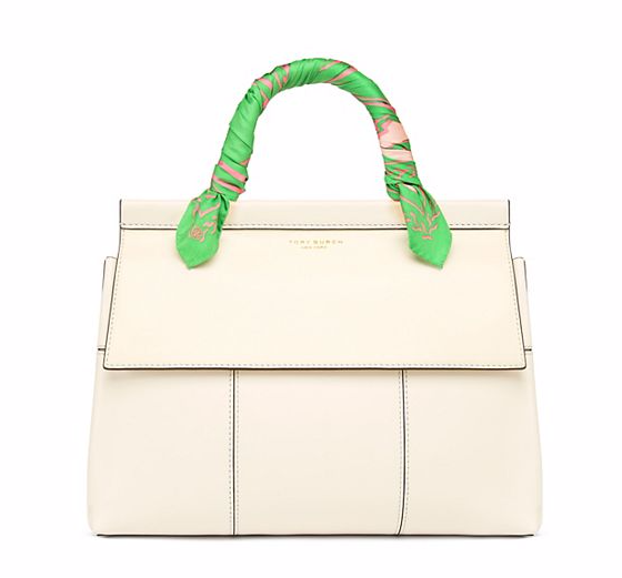 明星博主同款！Tory Burch T SATCHEL 手提斜跨两用包 