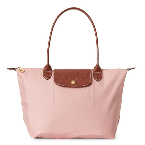 Longchamp Le Pliage Small Tote 粉色小号手袋