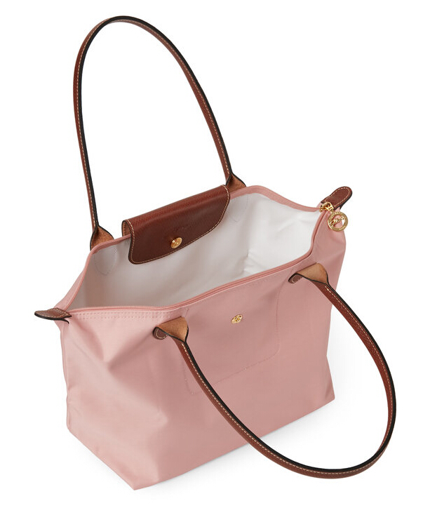 Longchamp Le Pliage Small Tote 粉色小号手袋