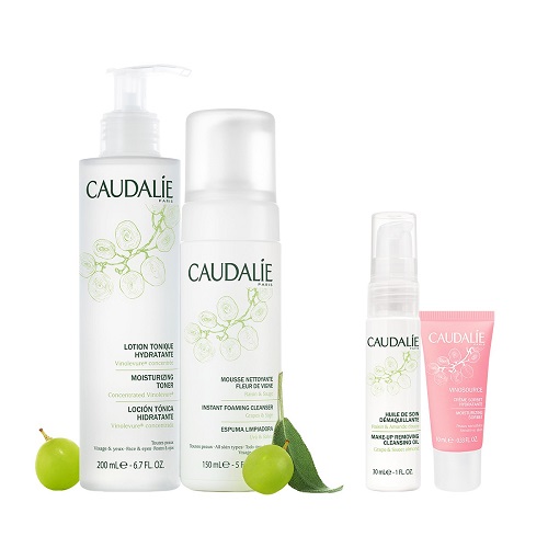 CAUDALIE 欧缇丽清洁爽肤套装