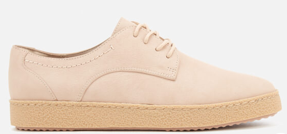 【免费直邮中国】Clarks Lillia Lola Nubuck 马卡龙粉色德比鞋