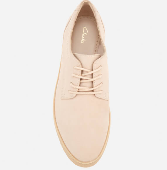 【免费直邮中国】Clarks Lillia Lola Nubuck 马卡龙粉色德比鞋