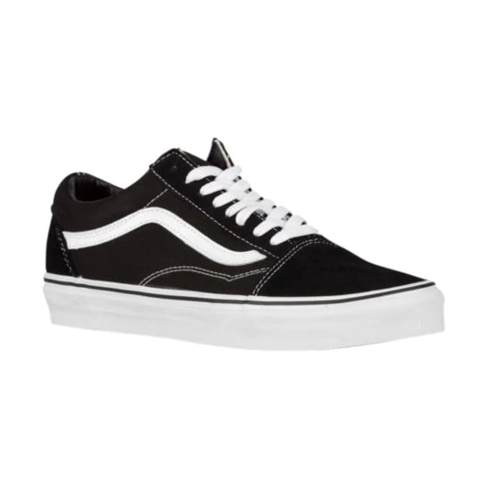 无门槛8折+免邮+码全！明星潮人都穿的  Vans 万斯 Old Skool 经典黑白帆布鞋 男女同款