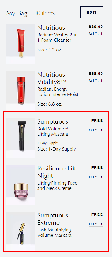 Estee Lauder官网：红石榴系列护肤品