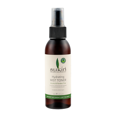 【好价】3件6.2折+立减£5！Sukin 苏芊 *洋甘菊玫瑰补水保湿喷雾 125ml