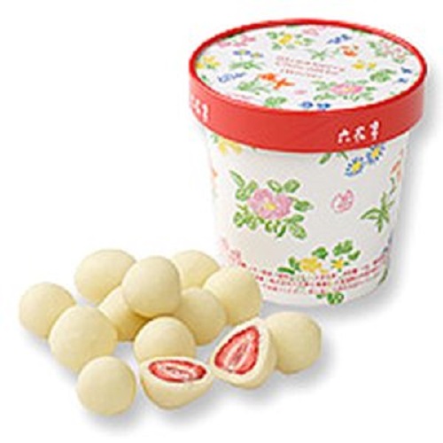 【日本亚马逊】 六花亭草莓牛奶夹心巧克力