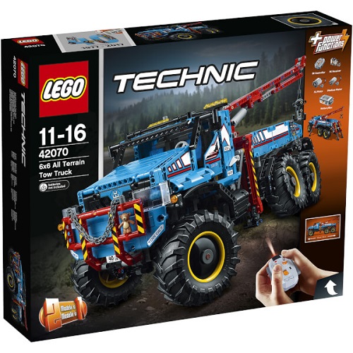 LEGO 科技系列 6X6 全时驱动牵引卡车 