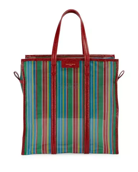 【张柏芝同款】 Balenciaga 巴黎世家 Bazar AJ 编织袋托特包 