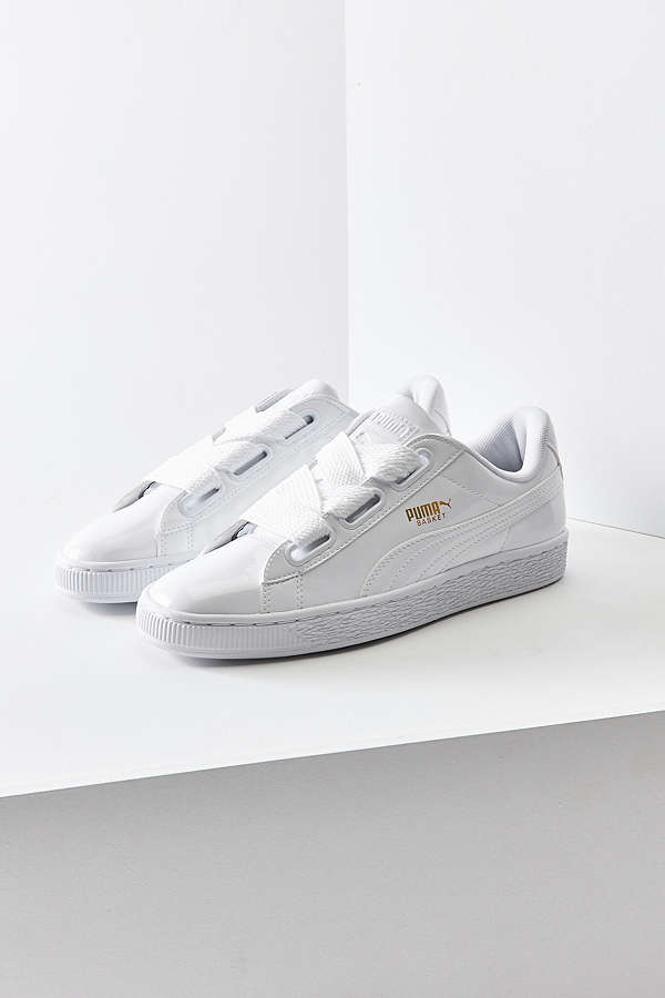 Puma 彪马 Basket Heart 女士蝴蝶结运动鞋