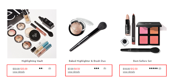 ELF Cosmetics 官网：精选热门美妆套装