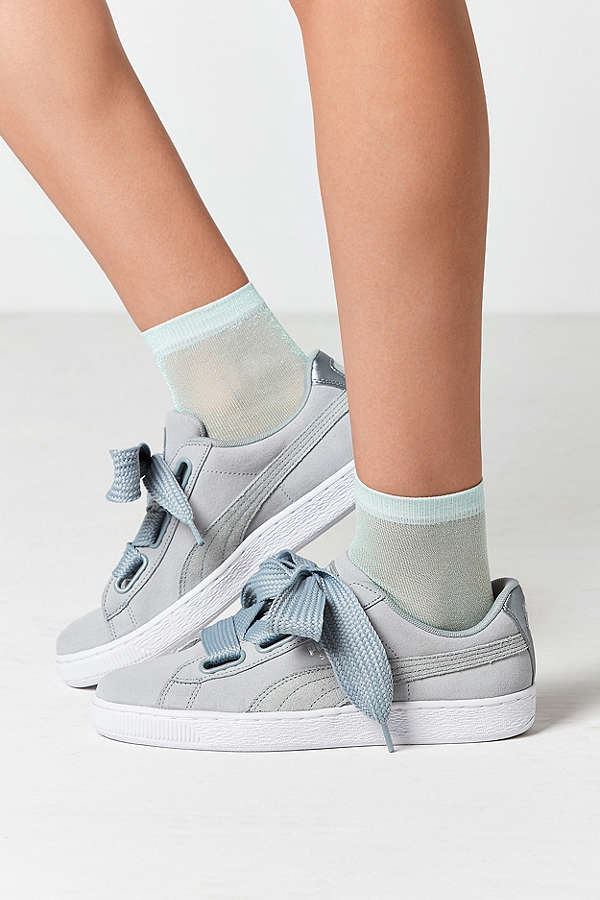 【额外8折！】Puma 彪马 Basket Heart 女士蝴蝶结运动鞋