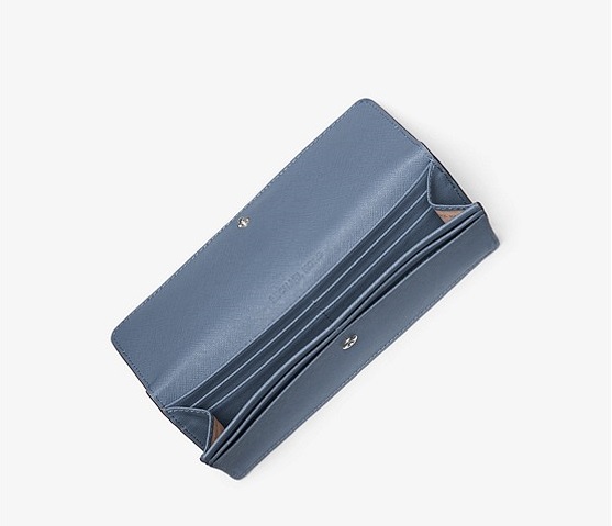 【好价】Michael Kors 十字纹长款钱包