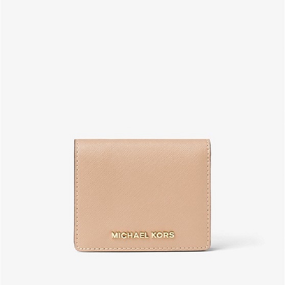 Michael Kors MK 樱花十字纹短款钱包
